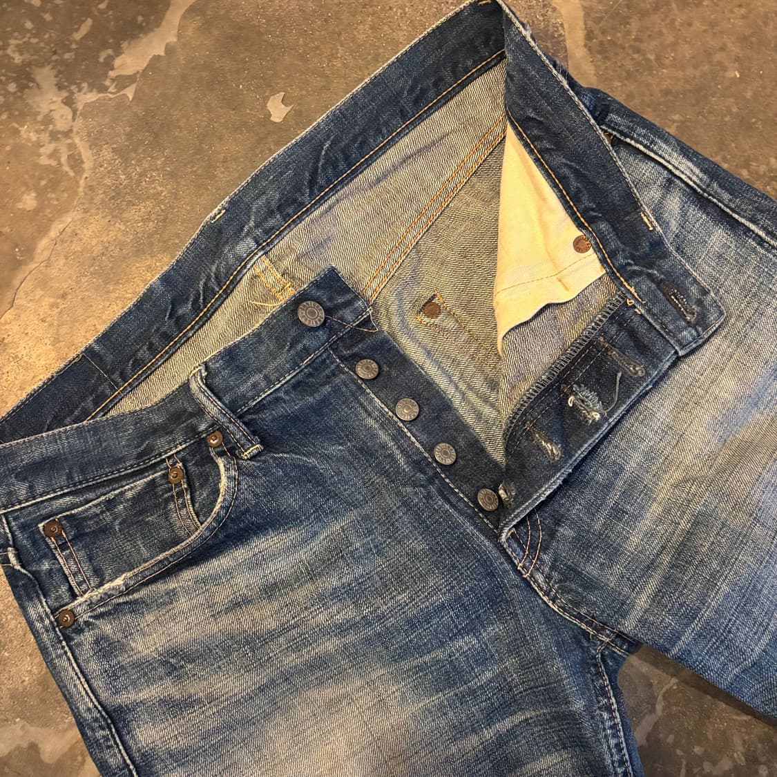 일본 옴니갓 50057 셀비지 데님 팬츠 상품이미지6