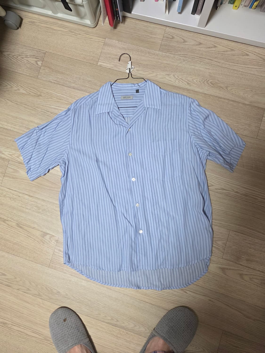 4) 벨리에 치코 숏 슬리브 셔츠

투톤 스카이블루 상품이미지3