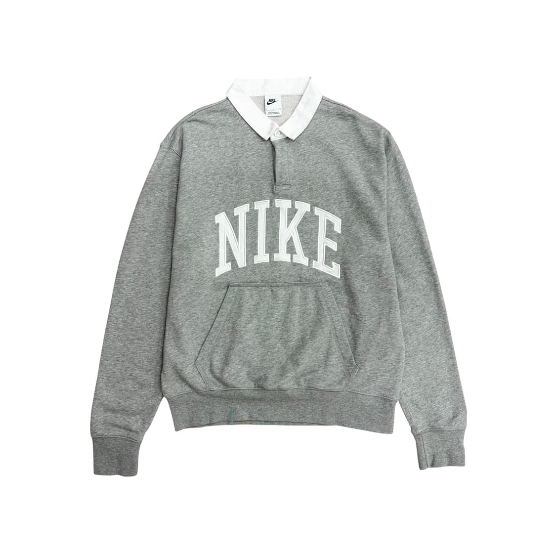 나이키 24FW 빅로고 럭비 긴팔 카라 티셔츠 롱슬리브 맨투맨 100 L 상품이미지1