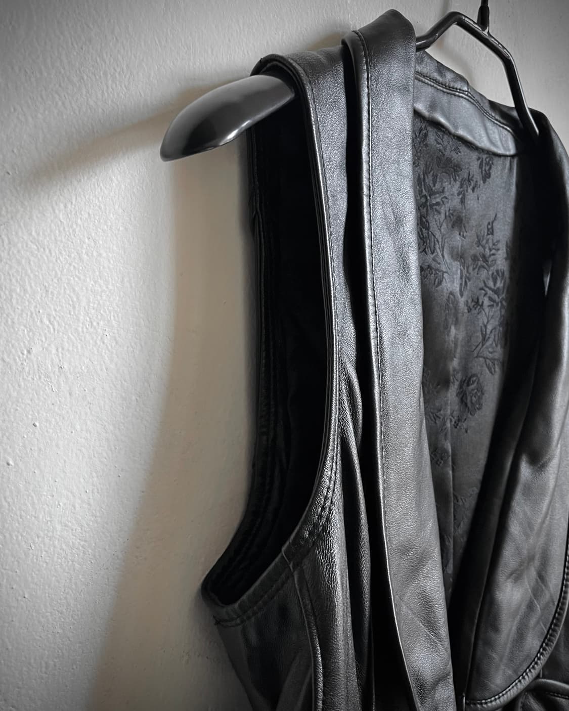 Vintage Real Sheepskin Leather Vest 상품이미지6