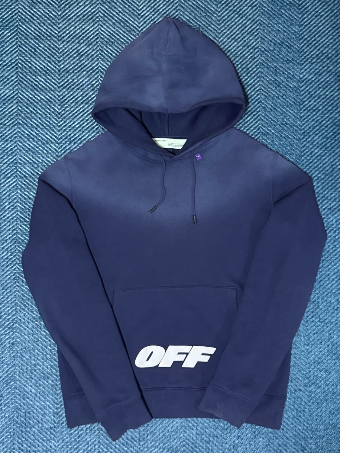 (L) 오프화이트 후드 상품이미지1