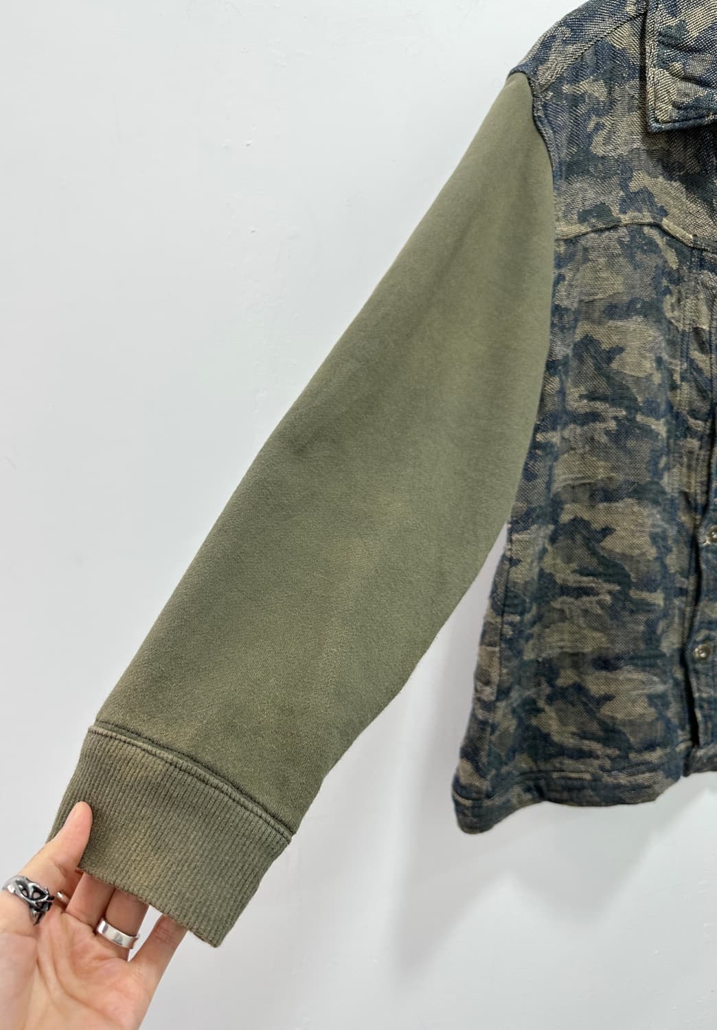 A.M.S camo cotton shirts jacket 상품이미지5