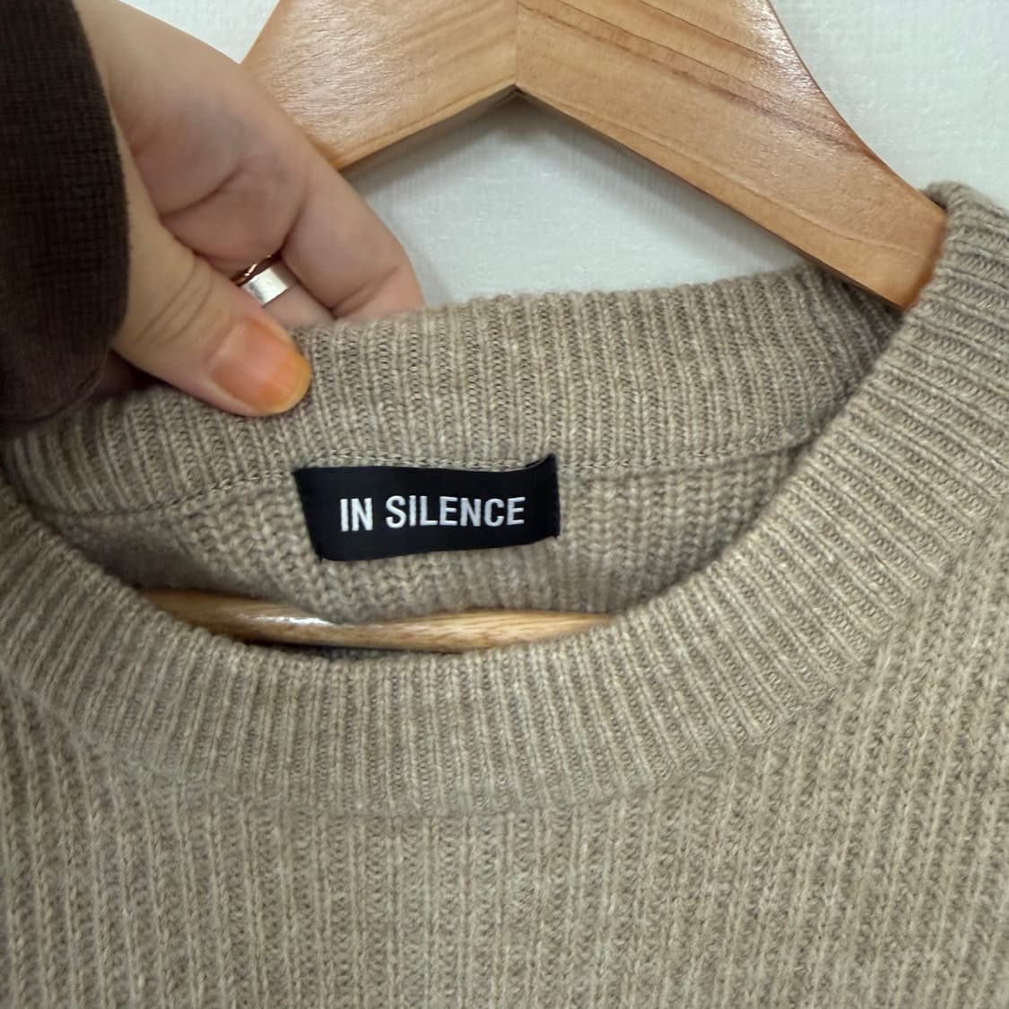 IN SILENCE 니트조끼M 상품이미지3