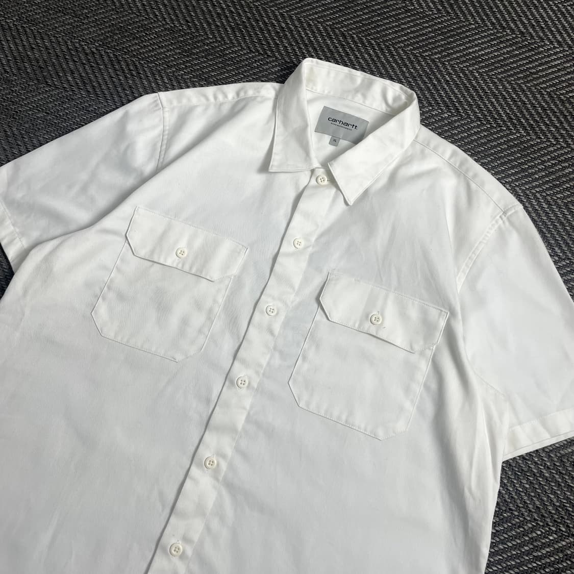 칼하트 wip 화이트 워크 반팔 셔츠y 3955 상품이미지4