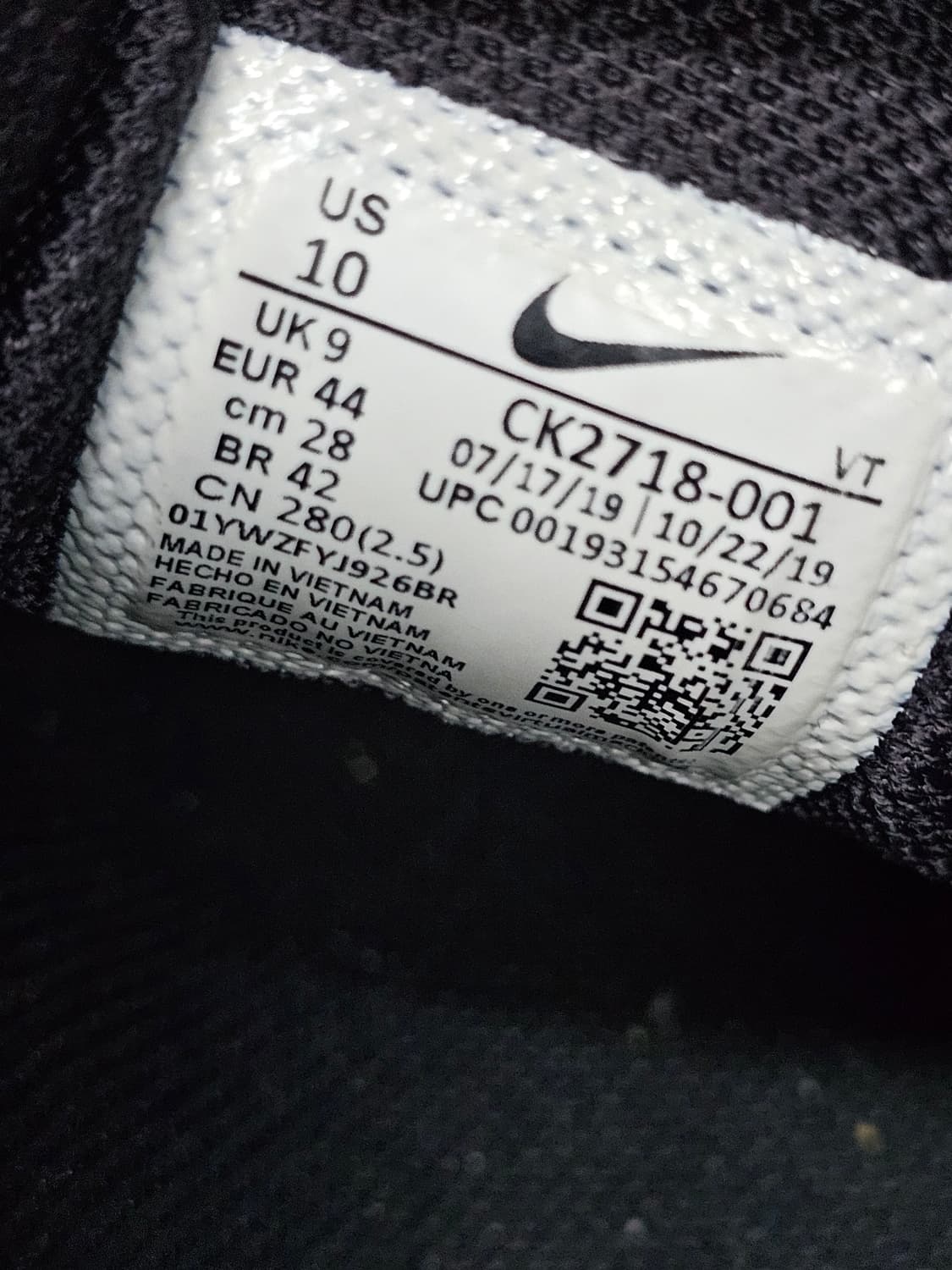 나이키 에어 베이퍼맥스 360 블랙 상품이미지7