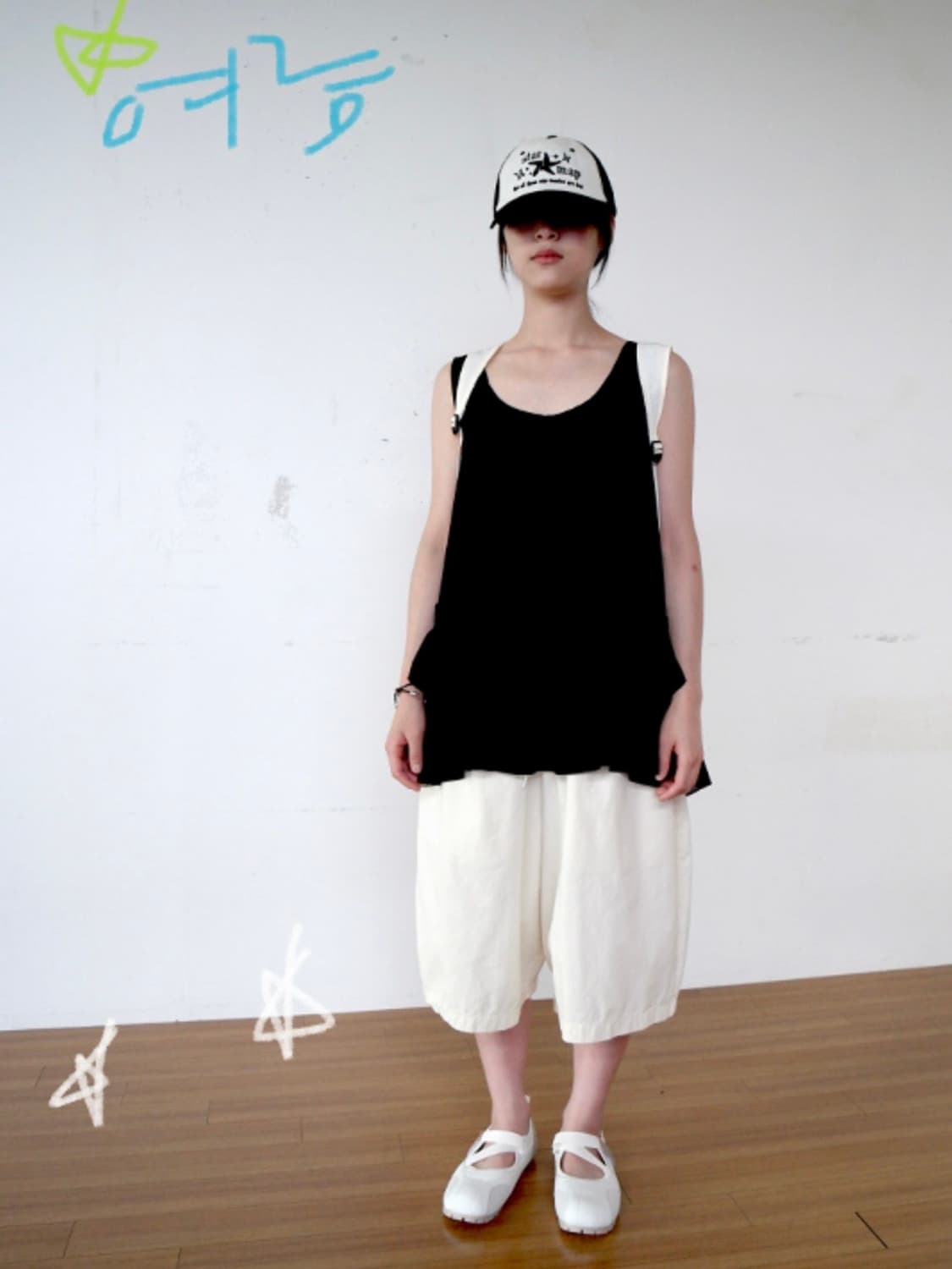 에프터먼데이 low frill sheer blouse 블랙 상품이미지1