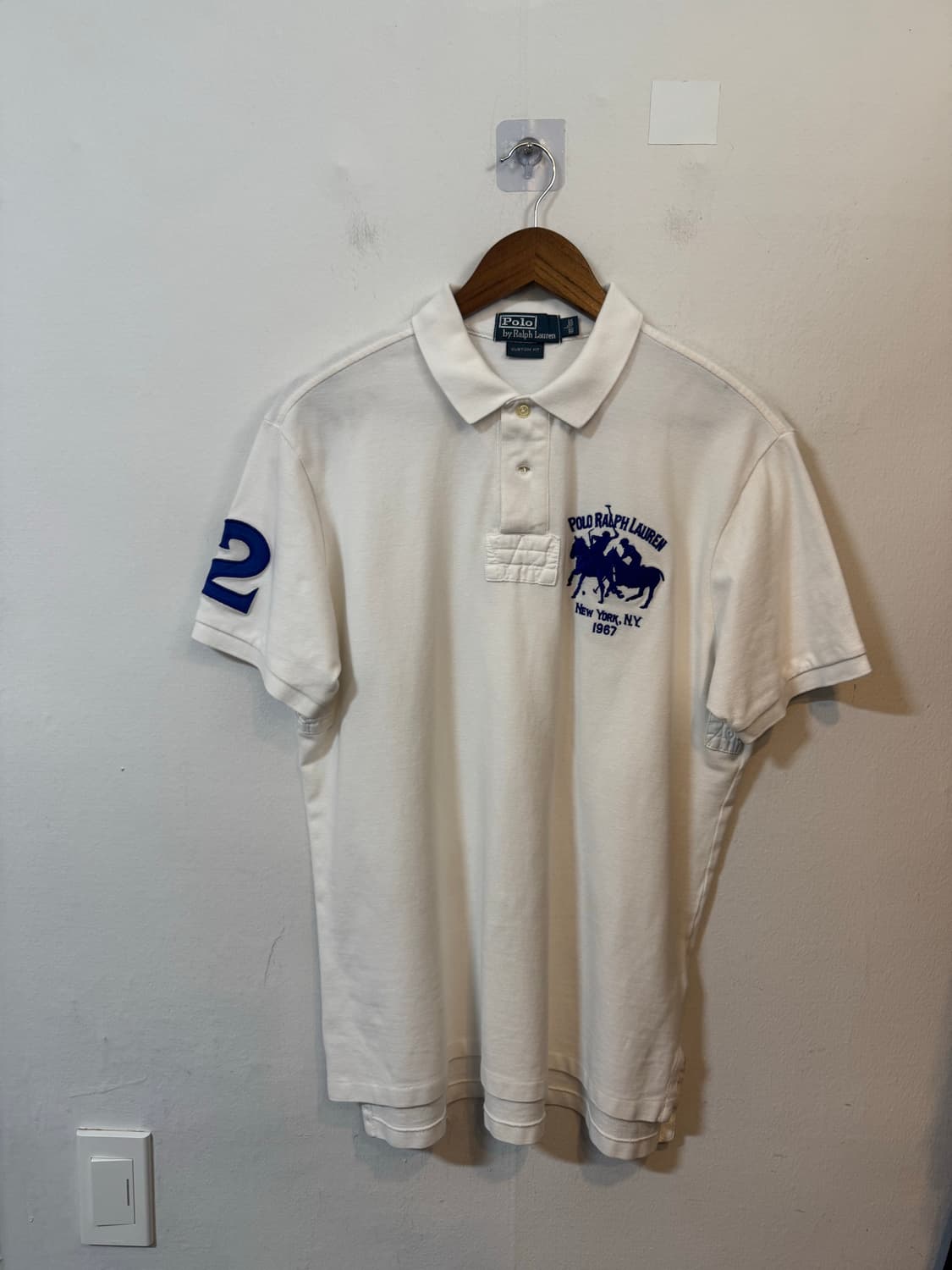 폴로 빅포니 화이트더블 카라티 상품이미지1