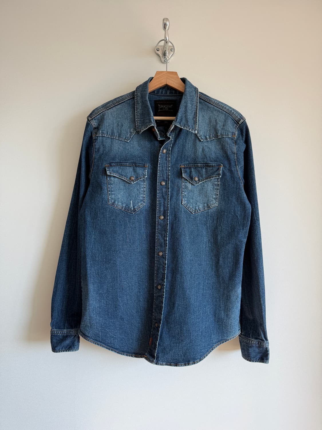 버카루(BUCKAROO) 웨스턴 데님 셔츠 상품이미지1