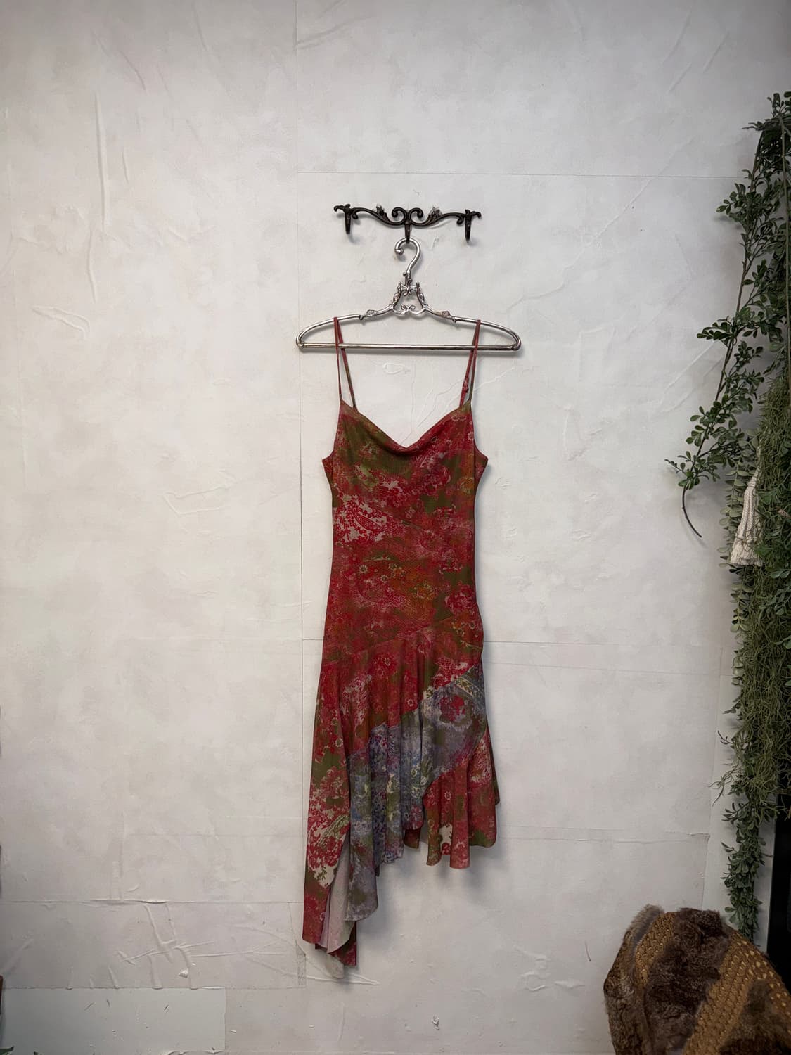 Abstract bohemian mesh asymmetrical ops 상품이미지4