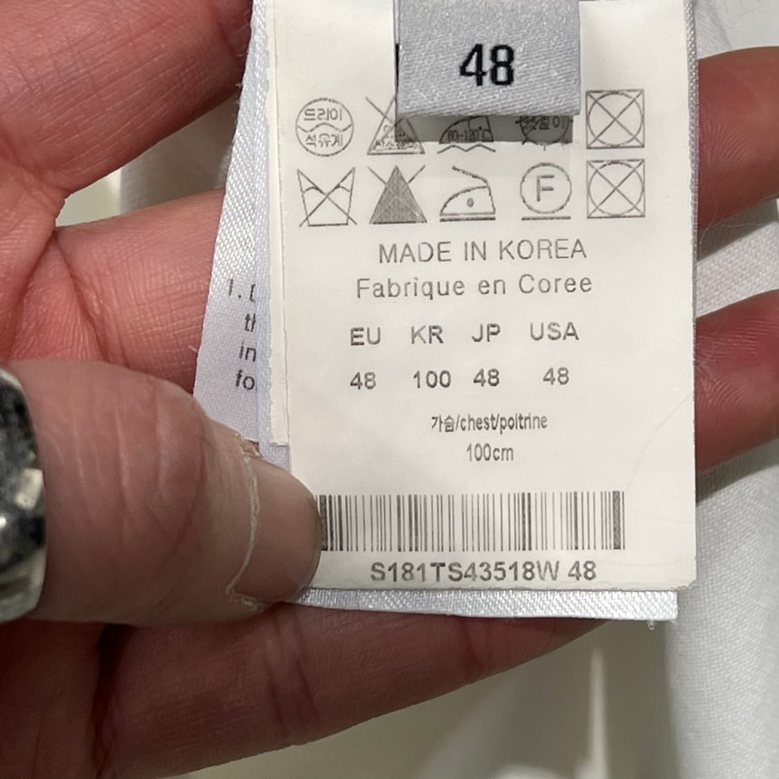 솔리드옴므 백프린팅 반팔티 s10491 상품이미지7