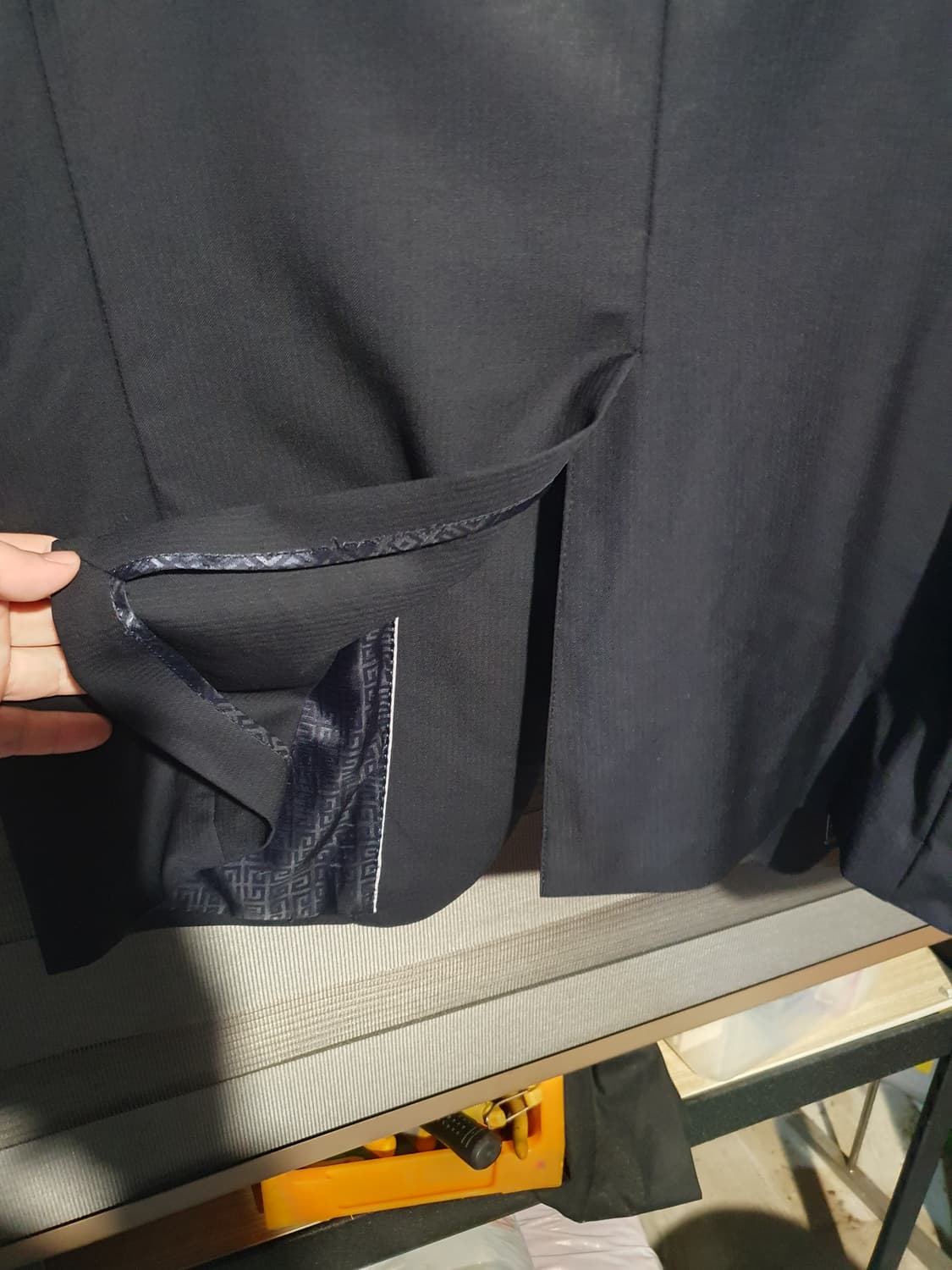 무배 지방시 남성 네이비 블레이저 100사이즈 추천합니다 2200309 상품이미지6