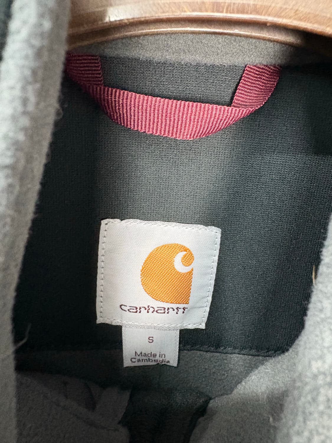 칼하트 소프트쉘 레인 집업자켓 A3247 상품이미지6