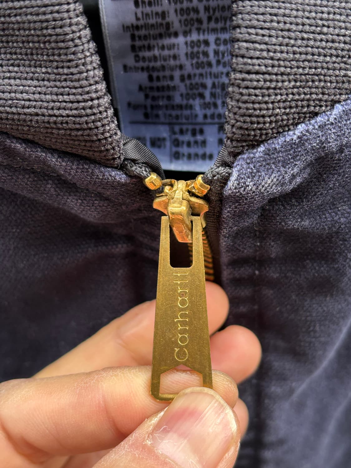 칼하트 v02 샌드스톤 덕 베스트 상품이미지4