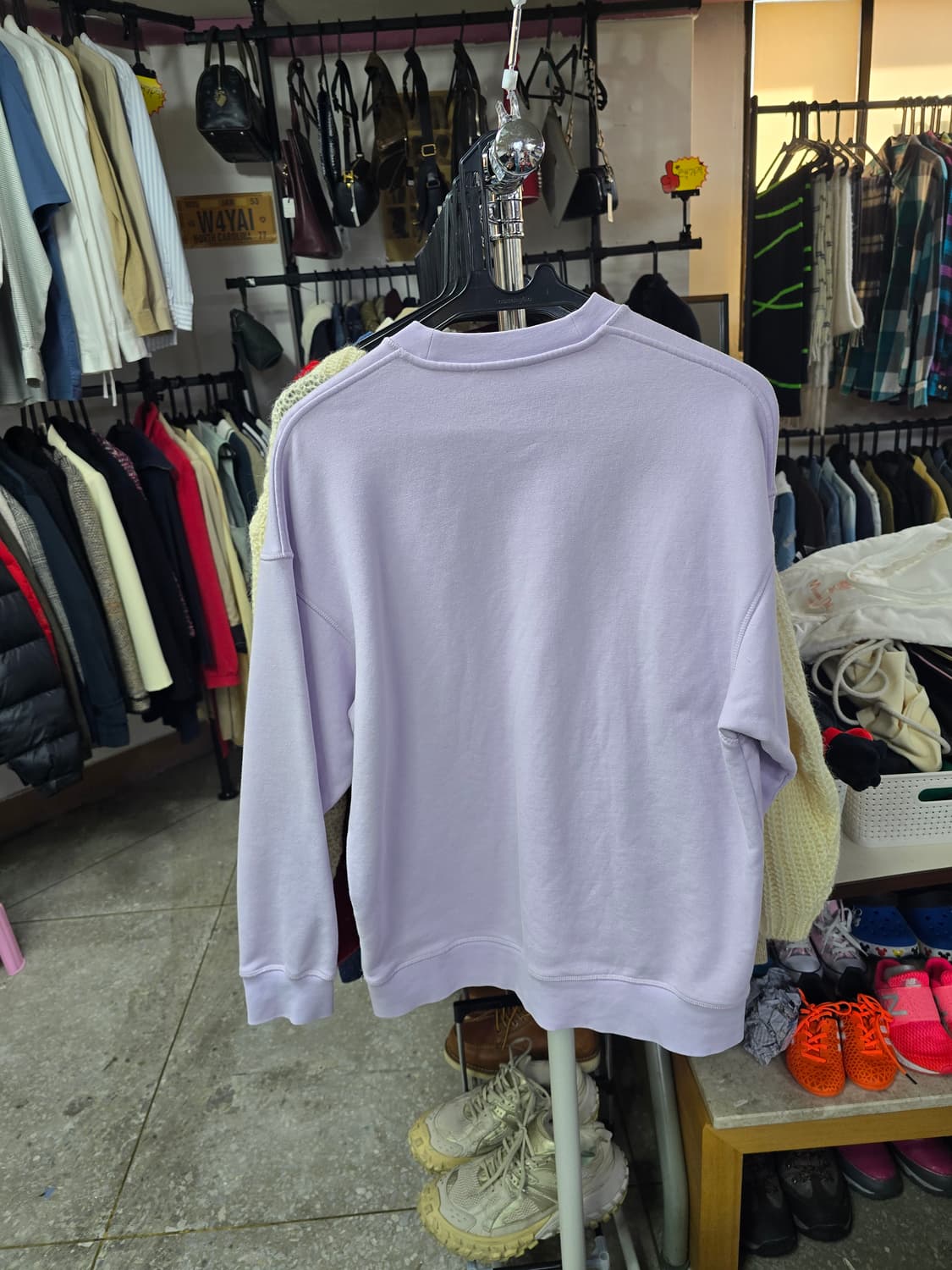 COS 코스 라벤더 맨투맨 티셔츠 (1257) 상품이미지2