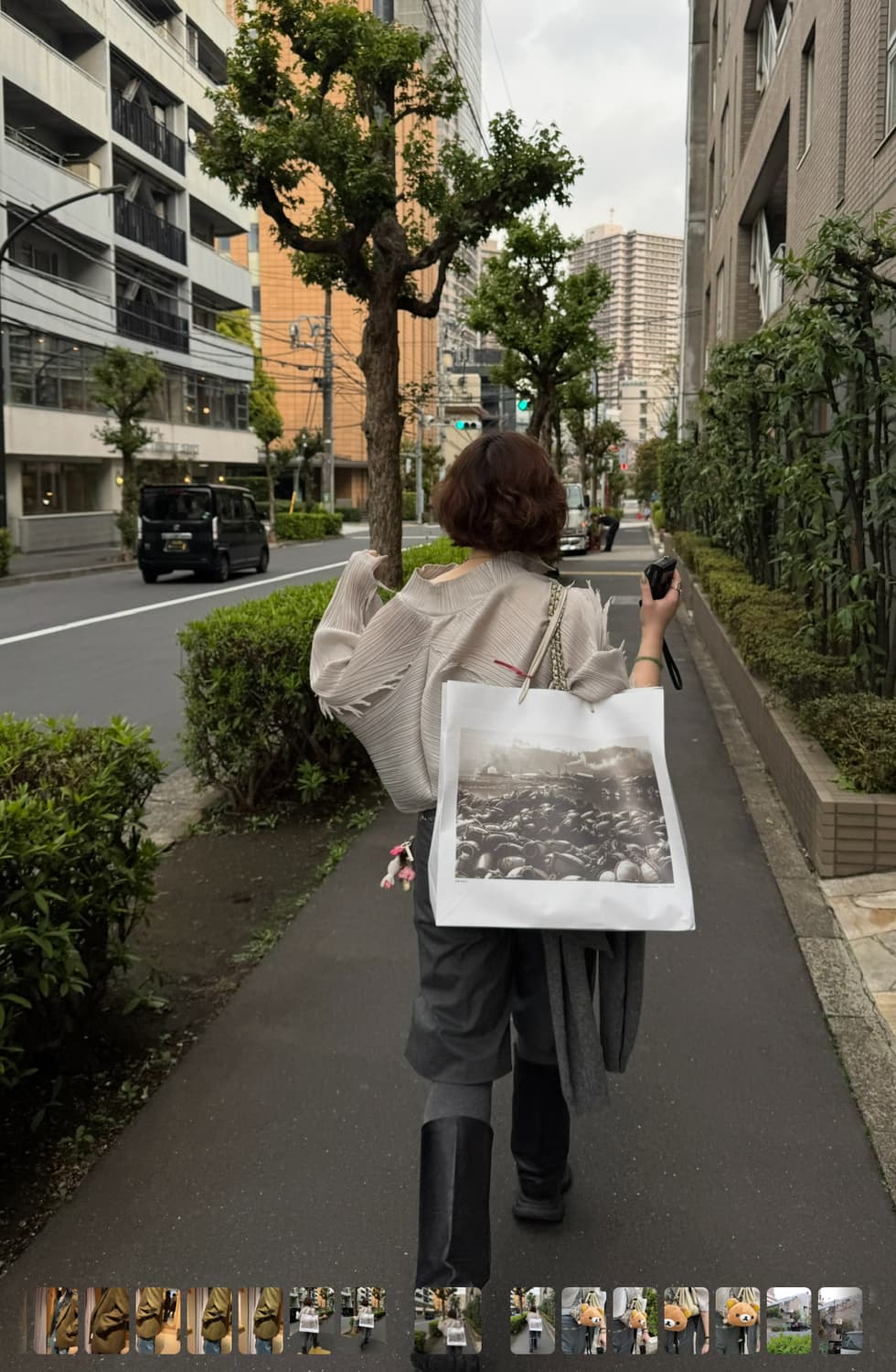 이세이미야케 러플 볼레로 가디건 상품이미지3