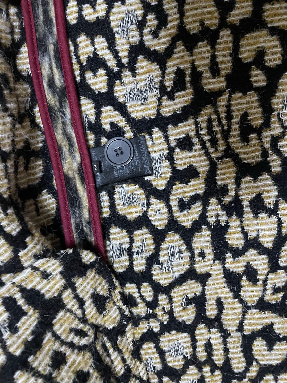 이자벨마랑 레오파트 코트 상품이미지4