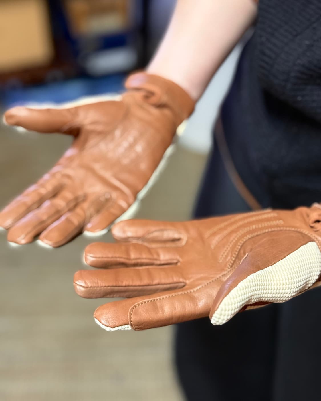 와플 & 레더 장갑 S 상품이미지10