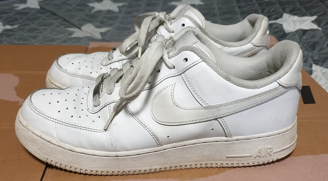 나이키 에어포스1 07 로우 스니커즈 화이트 (290) 상품이미지2