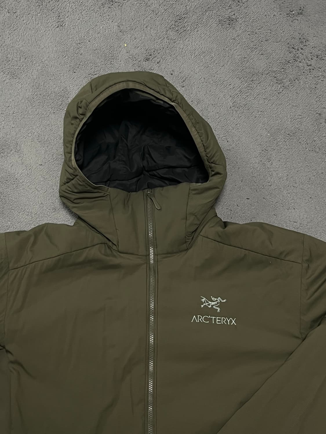 아크테릭스 아톰 후디 lt 카키 상품이미지5