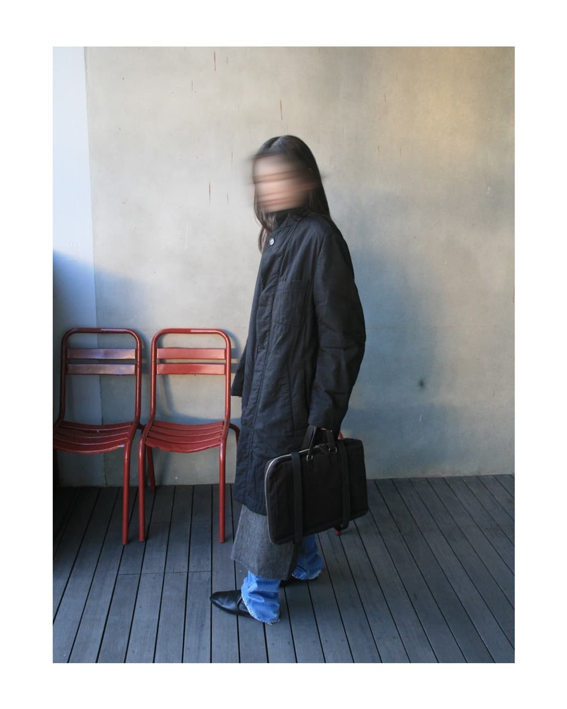 2000ss Denim Apron 상품이미지4