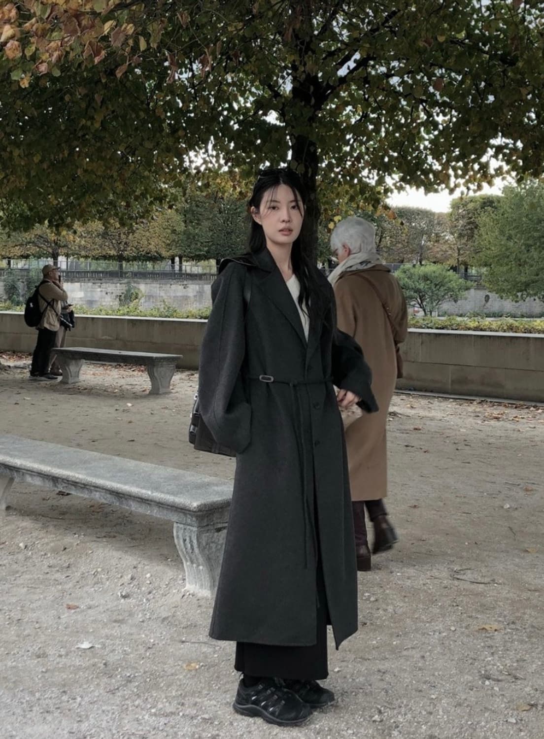 르버터 르버터 벌룬 핸드 메이드 로브 롱 울 코트 상품이미지2