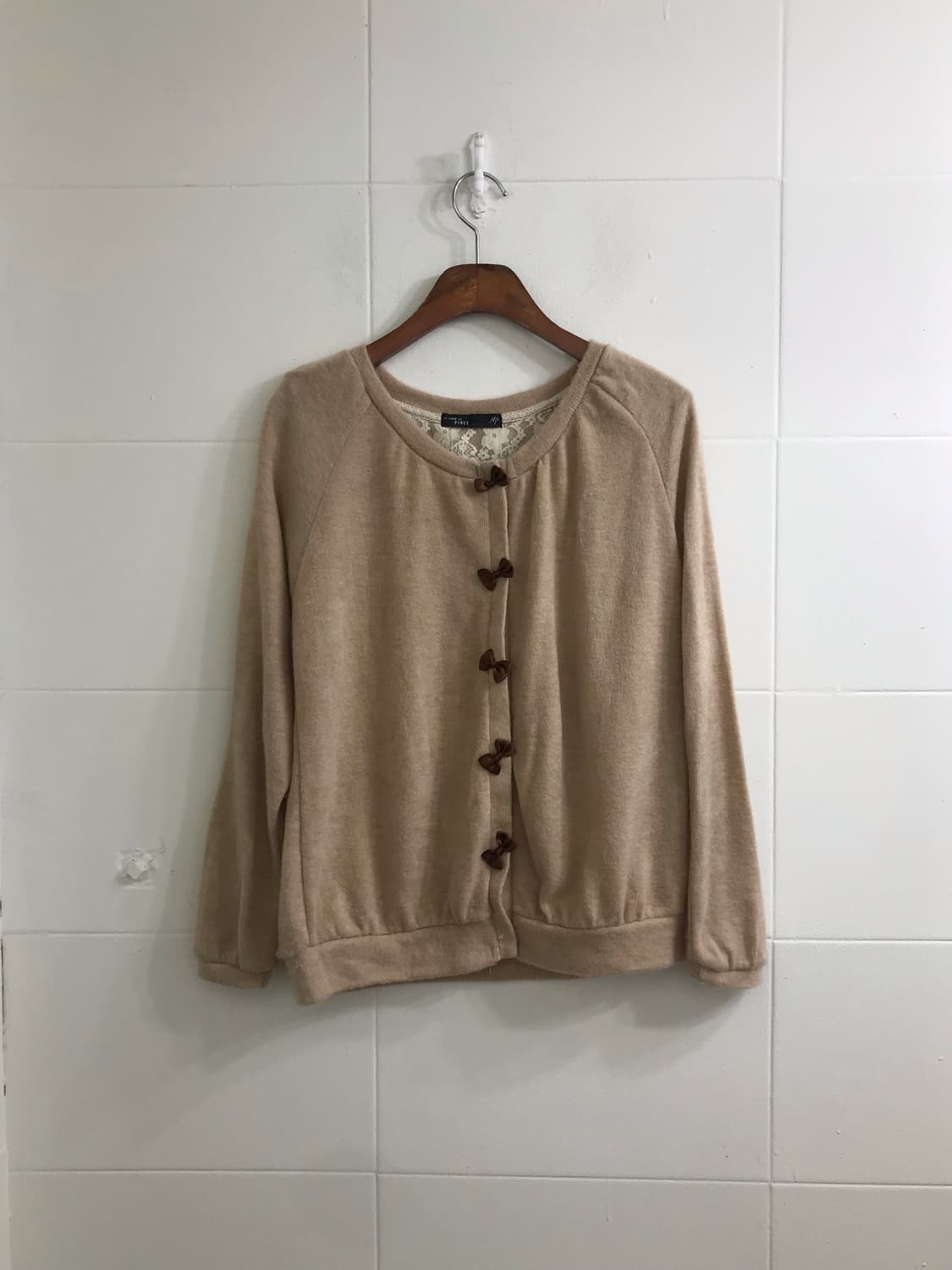 초코 브라운 모리 도트 니혼진 코디세트 상품이미지5