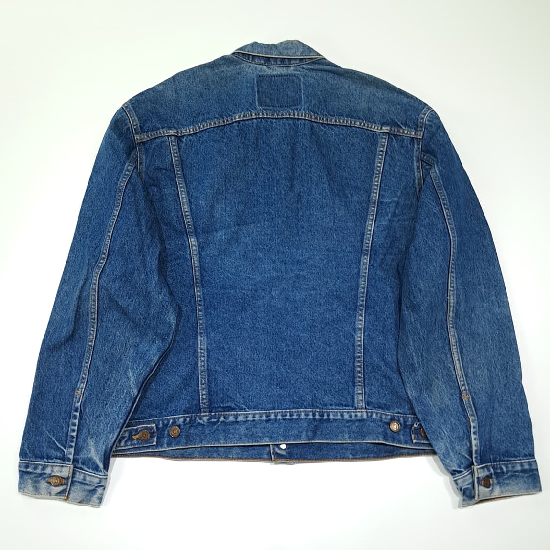 CL872 XL 리바이스 80s 90s 미국판 4포켓 인디고 데님 자켓 상품이미지6