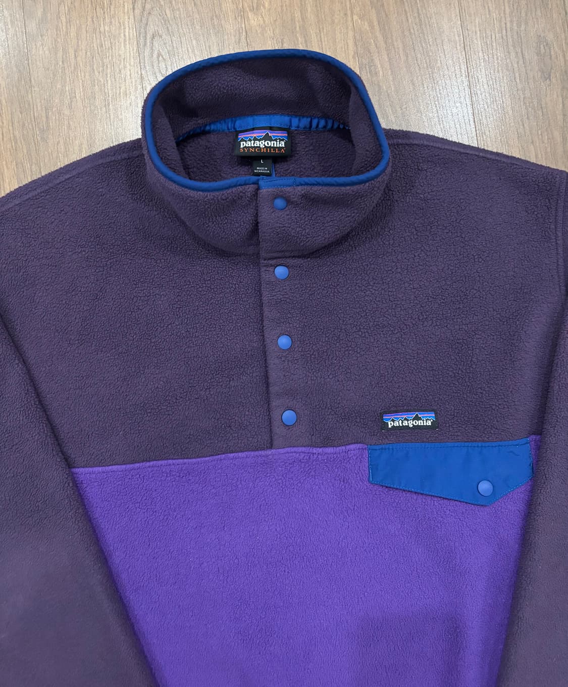 파타고니아 신칠라 퍼플/브라운 L사이즈  상품이미지4