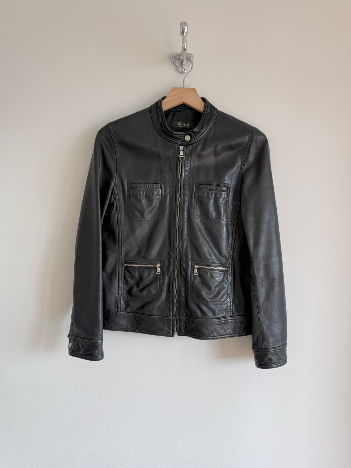 Pre owned 램스킨 레더 자켓 상품이미지1