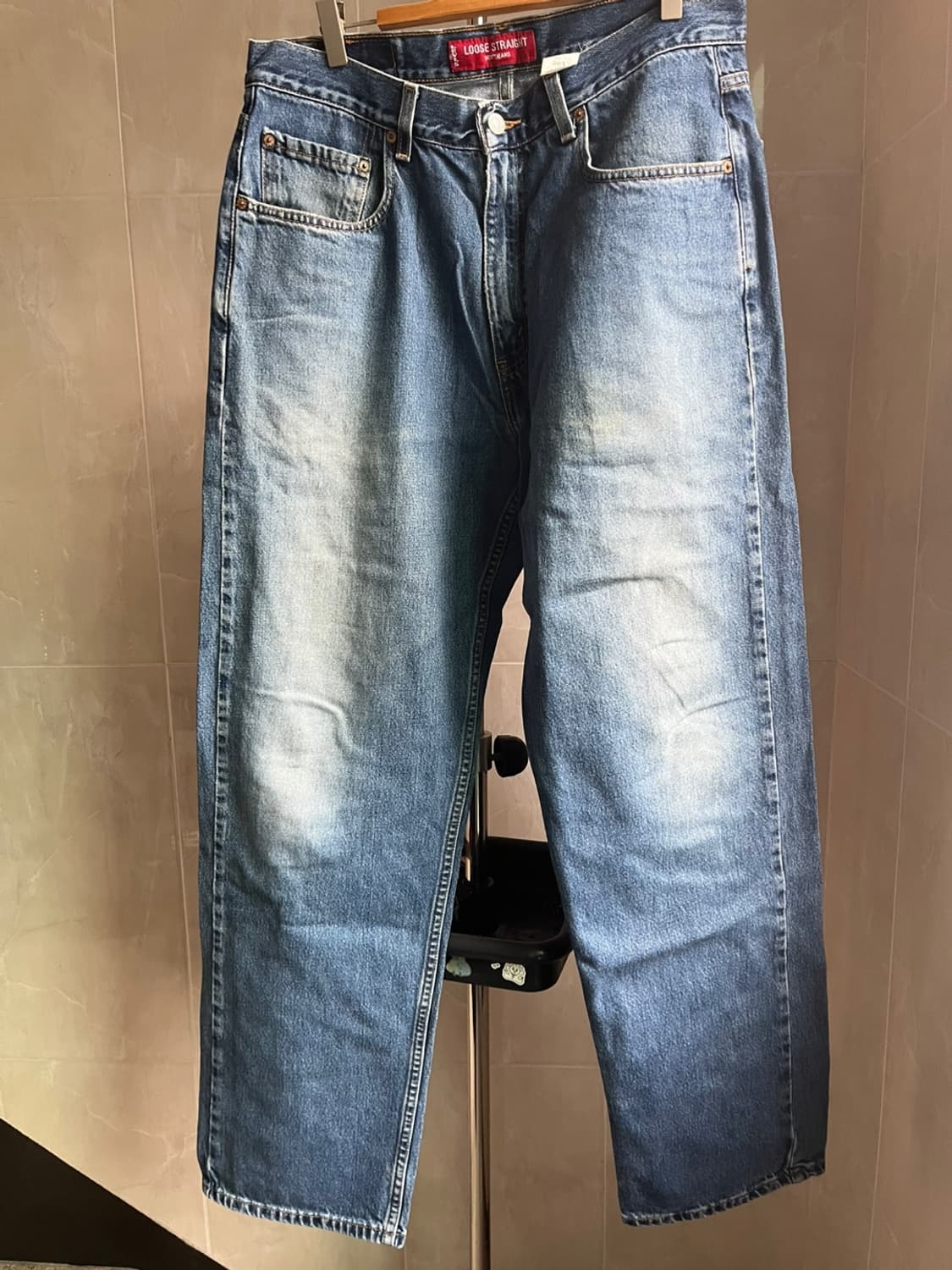 Vintage Levis 569 red font (34x34) 상품이미지1