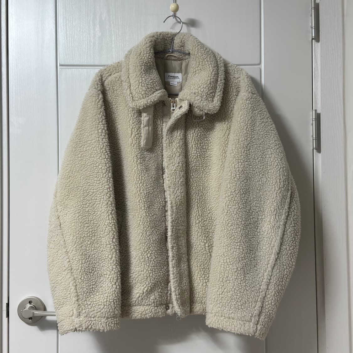 커버낫 보아 플리스 뽀글이 무통 자켓 상품이미지3