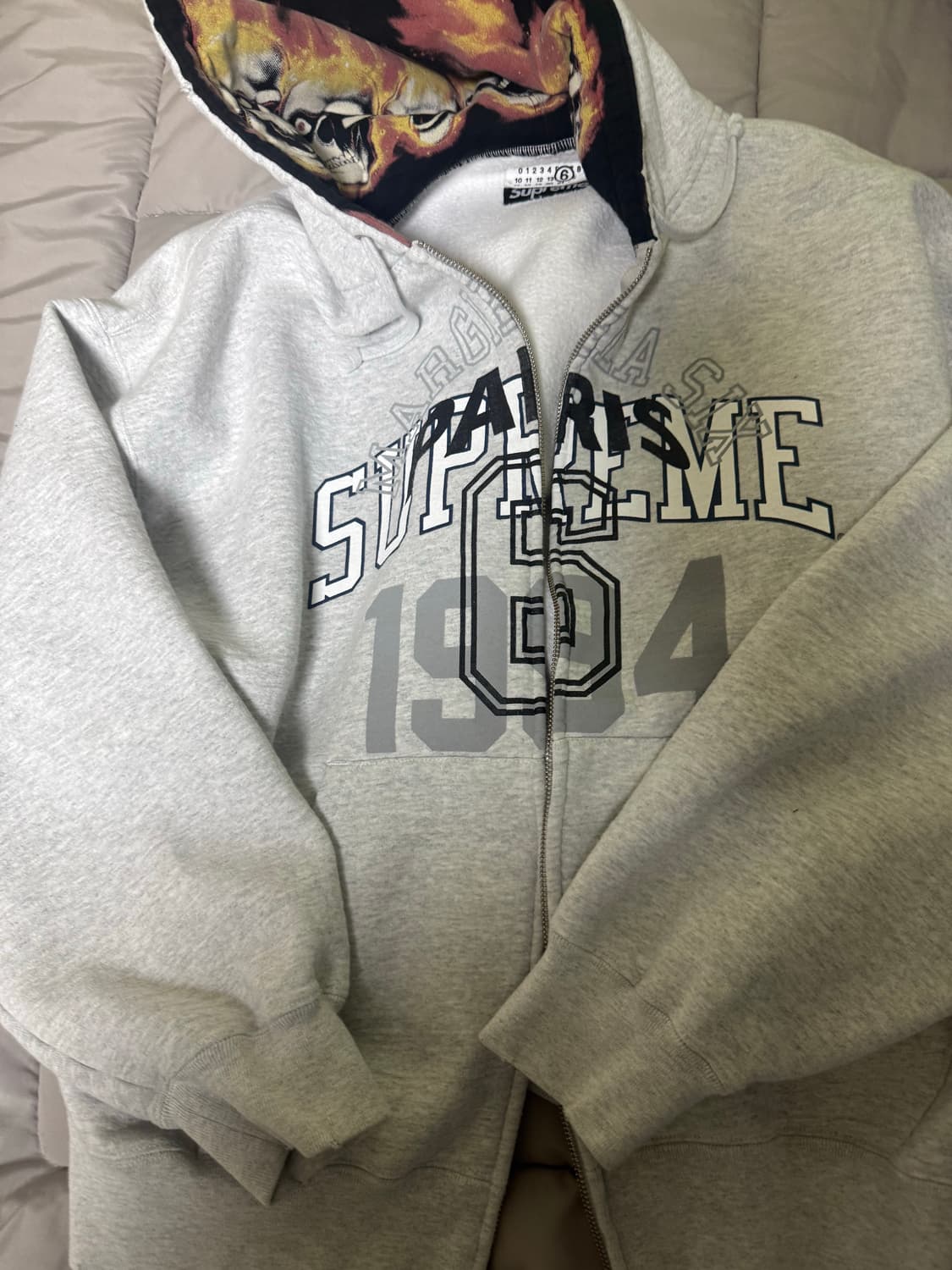 슈프림 마르지엘라 후드집업 사이즈L 상품이미지2