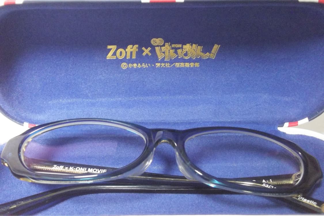 케이온 Zoff 아키야마 미오 안경 고전 미소녀 피규어 고전문구 상품이미지3