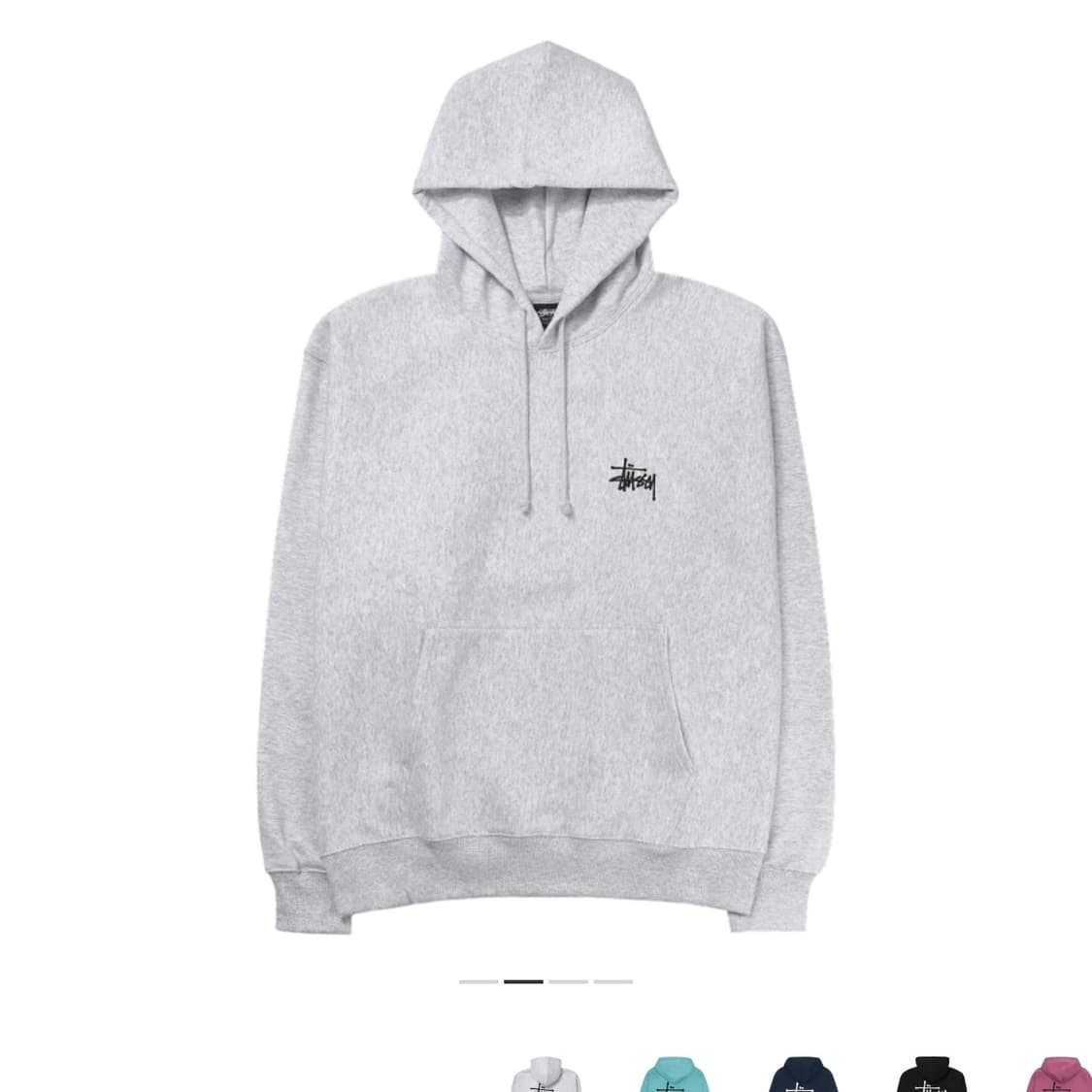 스투시 애쉬헤더 후드티 상품이미지1