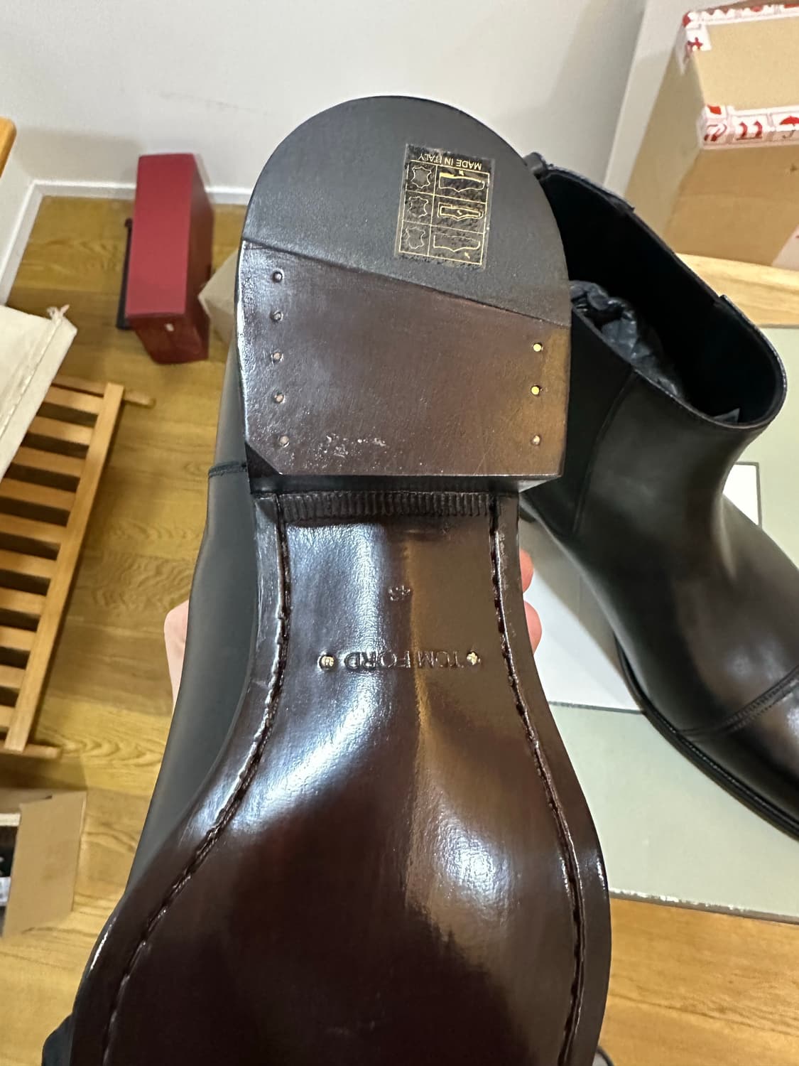 톰포드 지아니 부츠 미사용 신품 43 상품이미지2