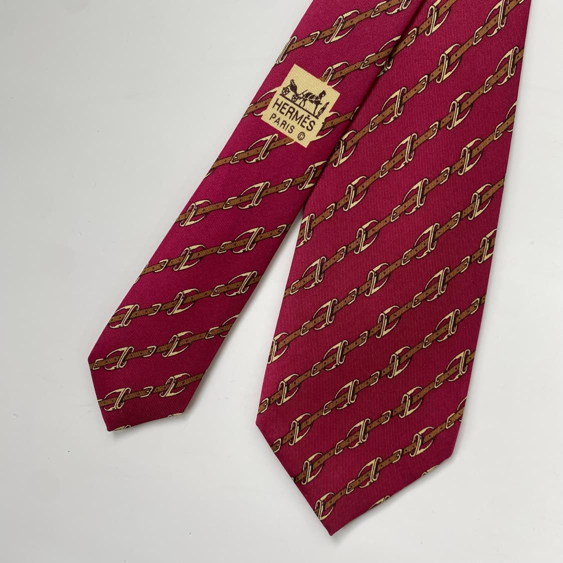 에르메스(HERMES) 명품 정품 넥타이 7.7cm 상품이미지1