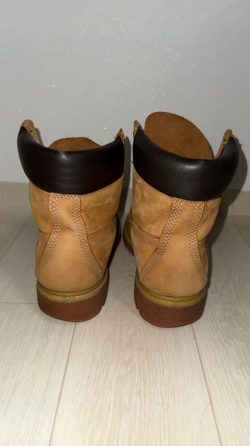 팀버랜드 프리미엄 6인치 워터프루프 부츠 위트 누벅 - 와이드 상품이미지3