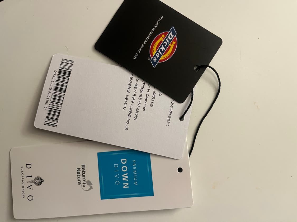 디키즈 후디드 라이트 다운 경량패딩 (L) 상품이미지3