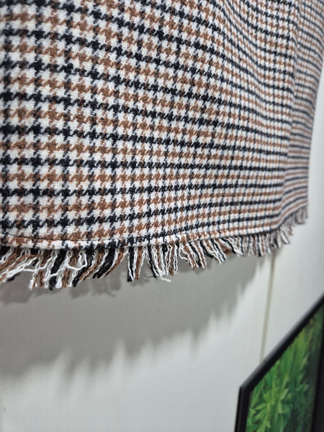 (세일)(새상품)NAIN 나인 체크 패턴 미니 스커트 상품이미지5