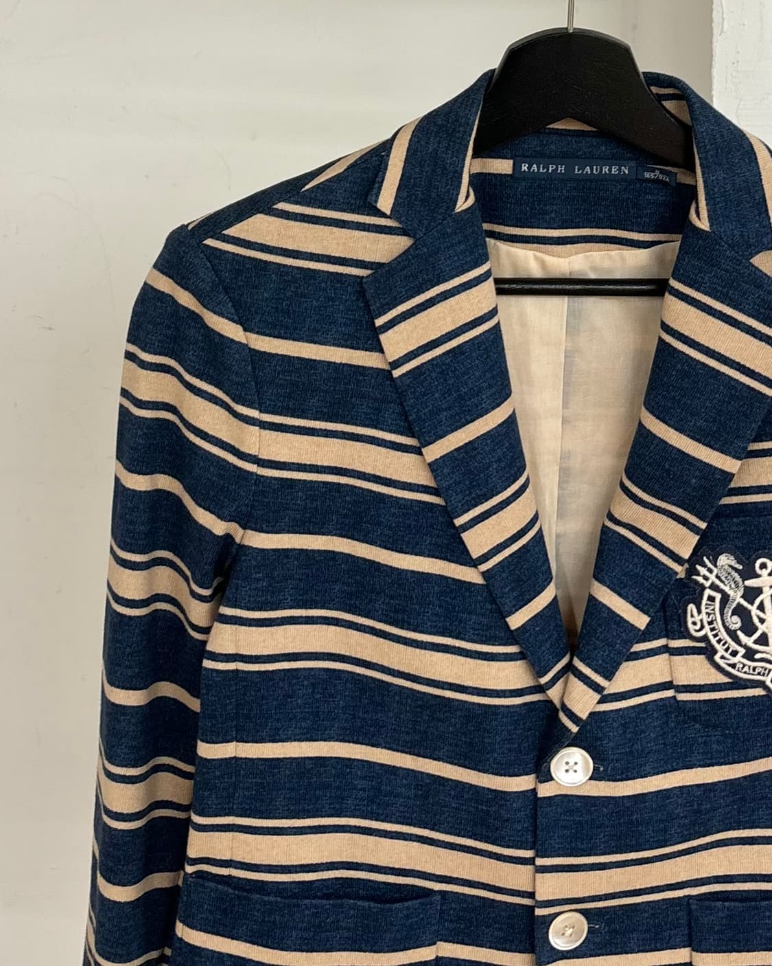 랄프로렌 스트라이프 포켓 케주얼 블레이저 자켓 상품이미지3