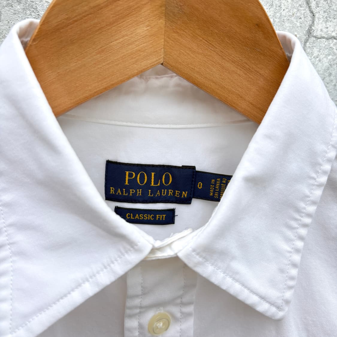 Polo 폴로 흰색 포플린 셔츠 상품이미지3