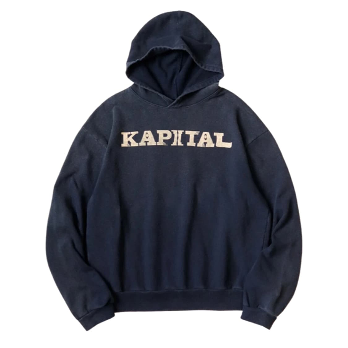 캐피탈 플리스 후드 스웨트셔츠 스피크이지 네이비 1 상품이미지1