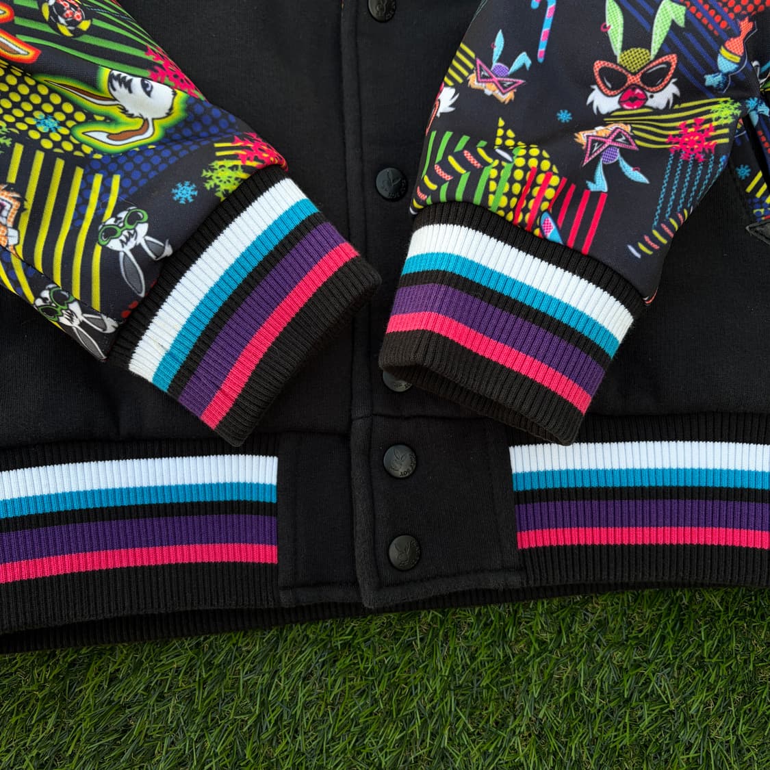 M)플레이보이 빅로고 바시티 자켓 상품이미지4