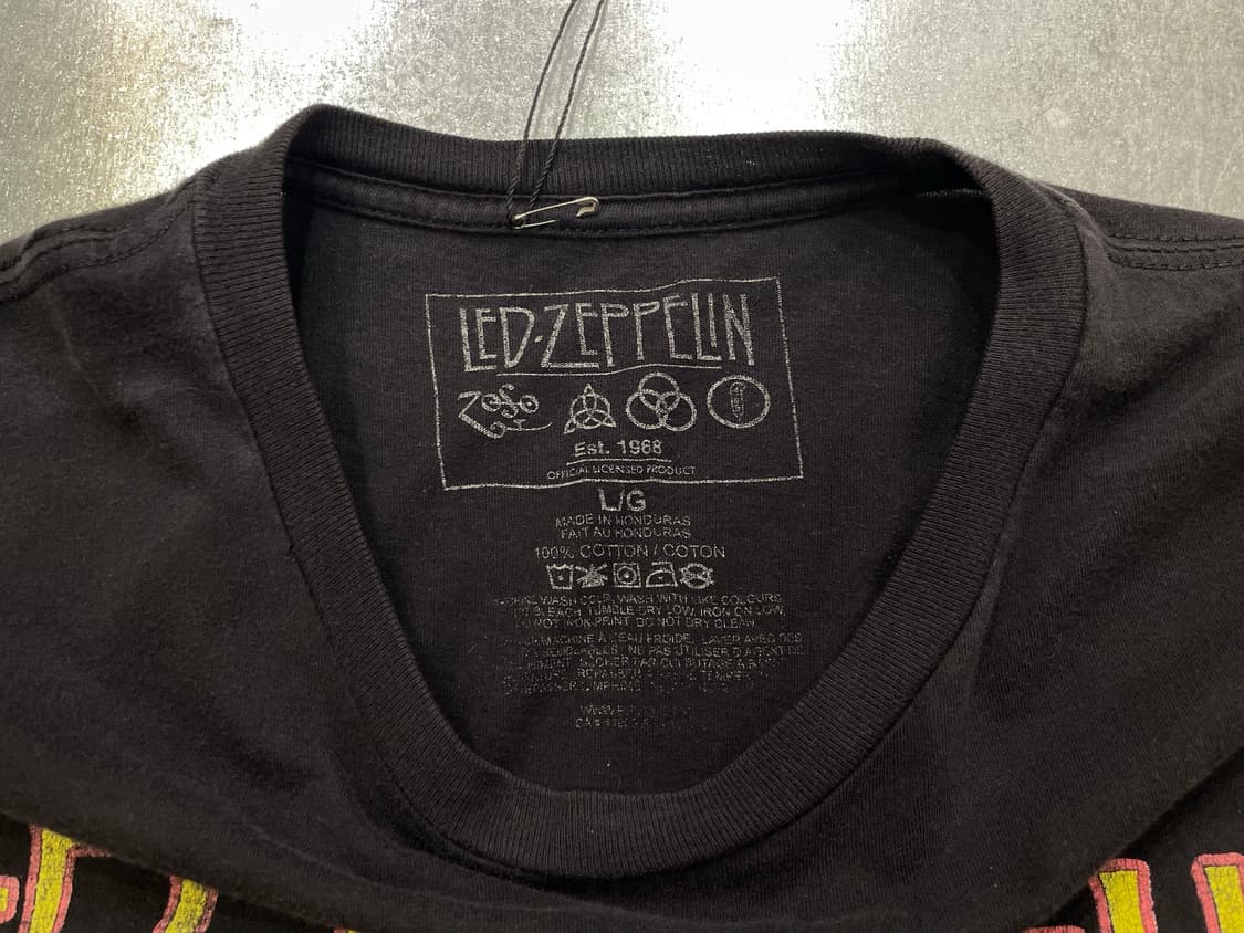 (L) Led Zeppelin 레드제플린 프린팅 반팔티 상품이미지9