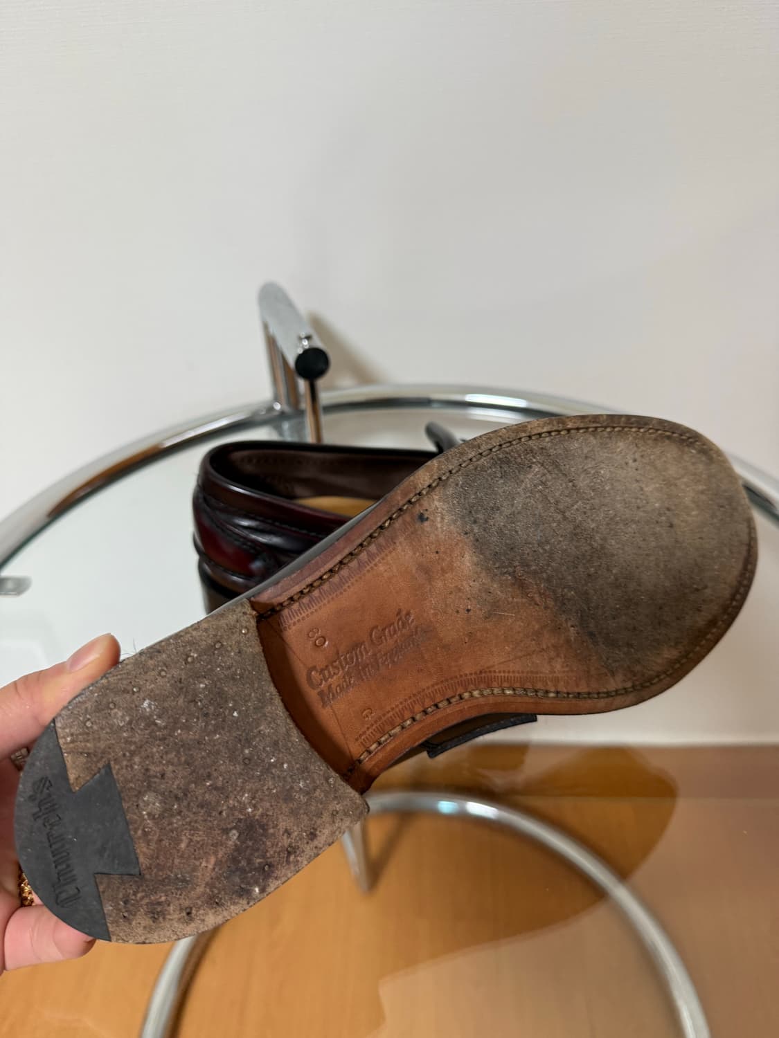 버건디 로퍼 상품이미지3