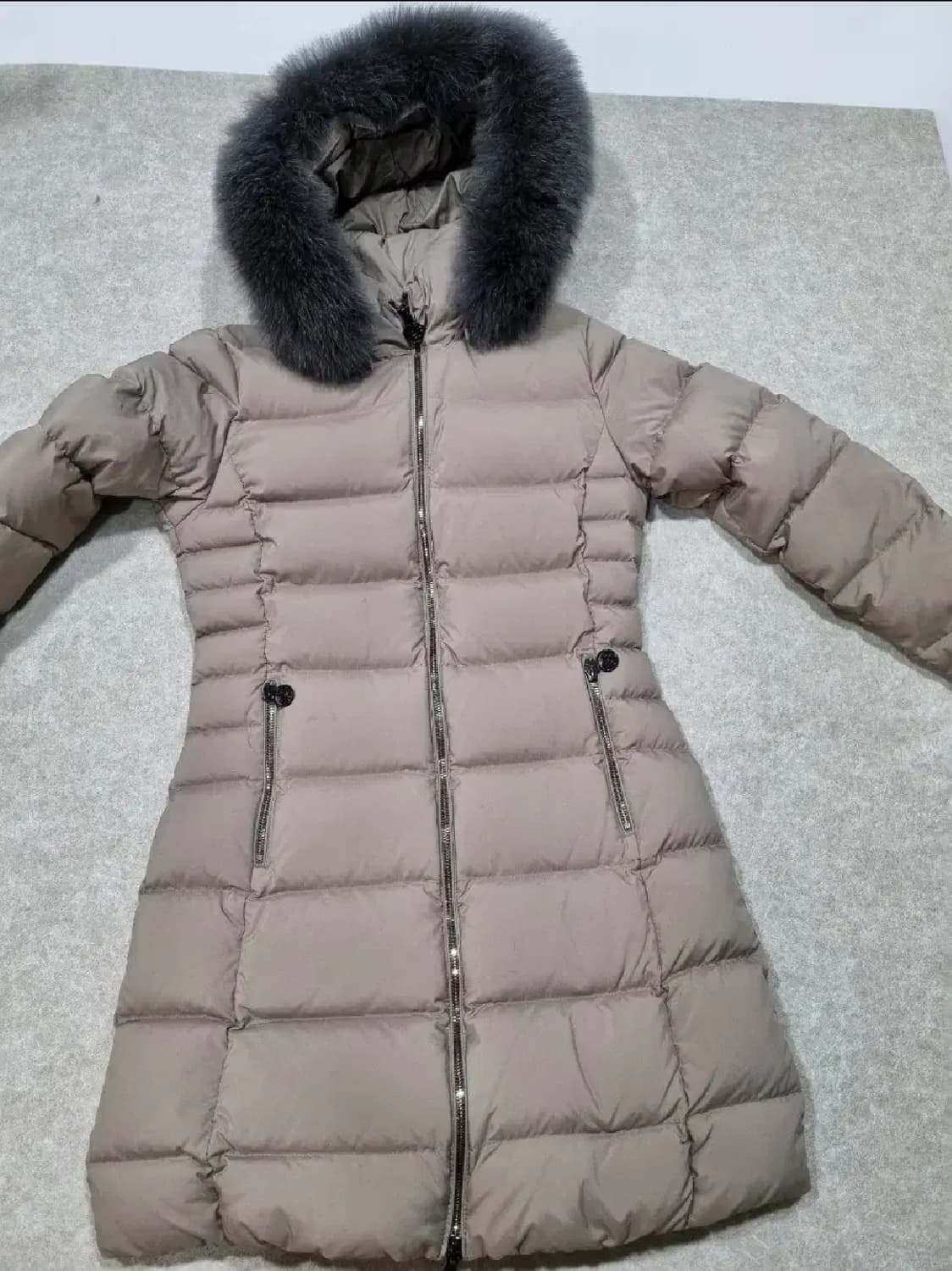 여성 90 코오롱 폭스털 구스다운 패딩 상품이미지8