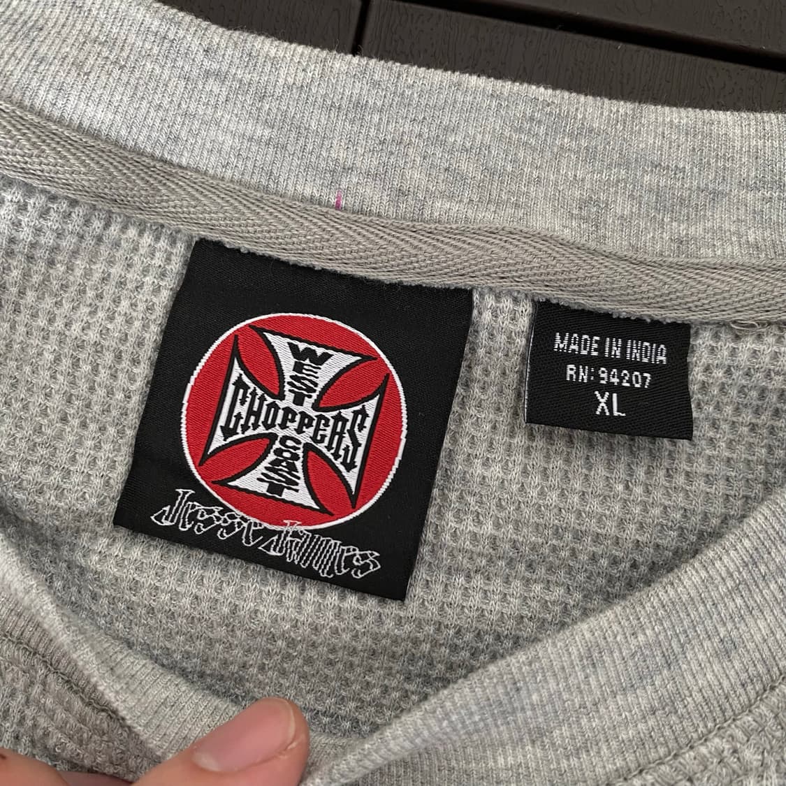 (XL) 00s west coast choppers 써멀 니트 롱슬리브 상품이미지3