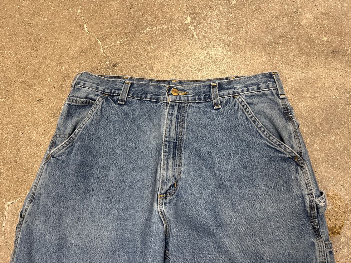 칼하트 데님 카펜더 팬츠  상품이미지2