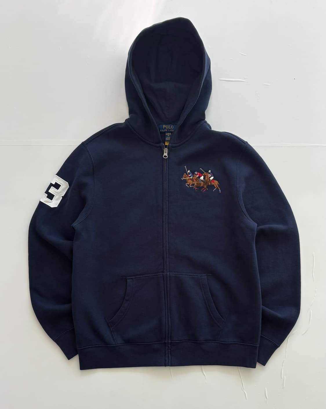 Polo 폴로랄프로렌 QR 빅로고 후드 집업 상품이미지1