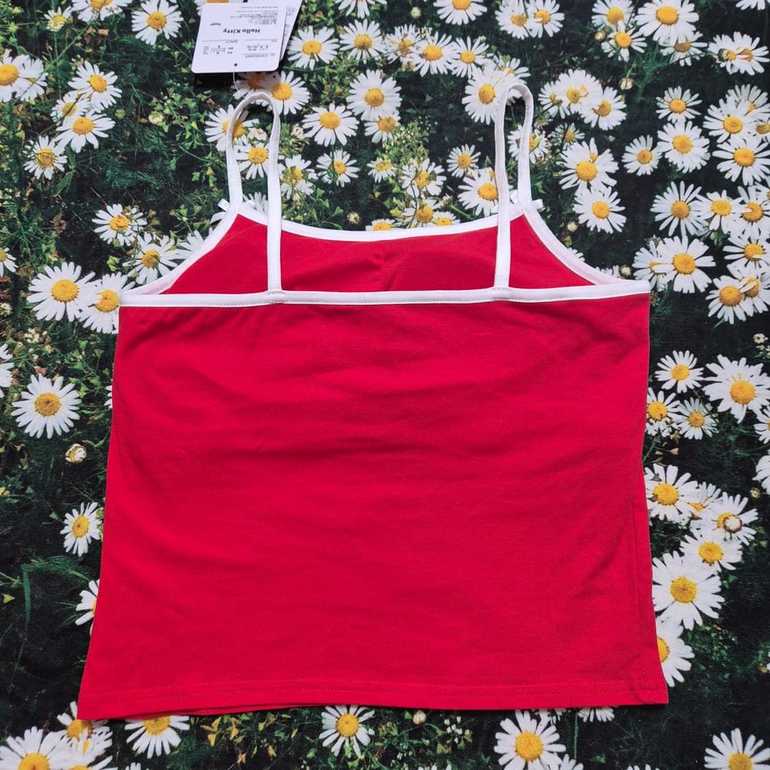 Hello kitty 헬로키티 캡 내장 나시 여성L 새상품 상품이미지3